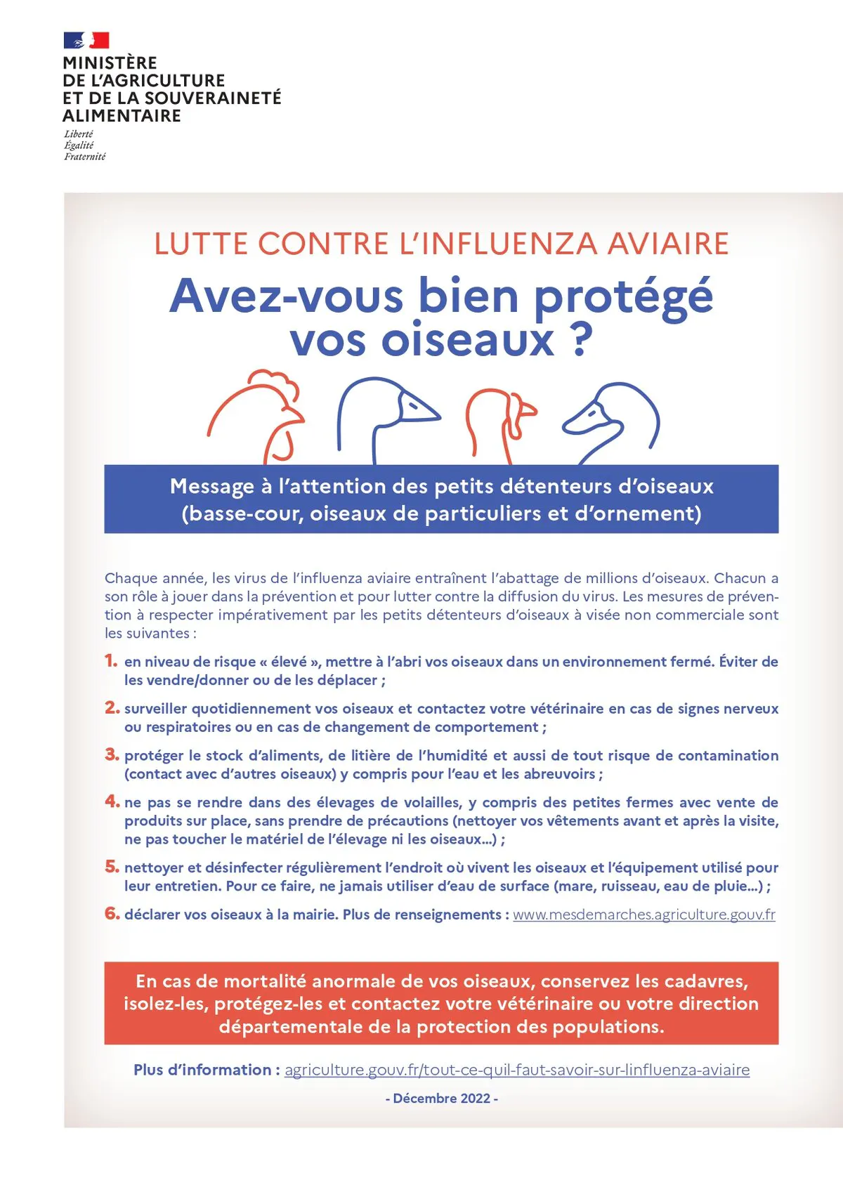 Influenza Aviaire
