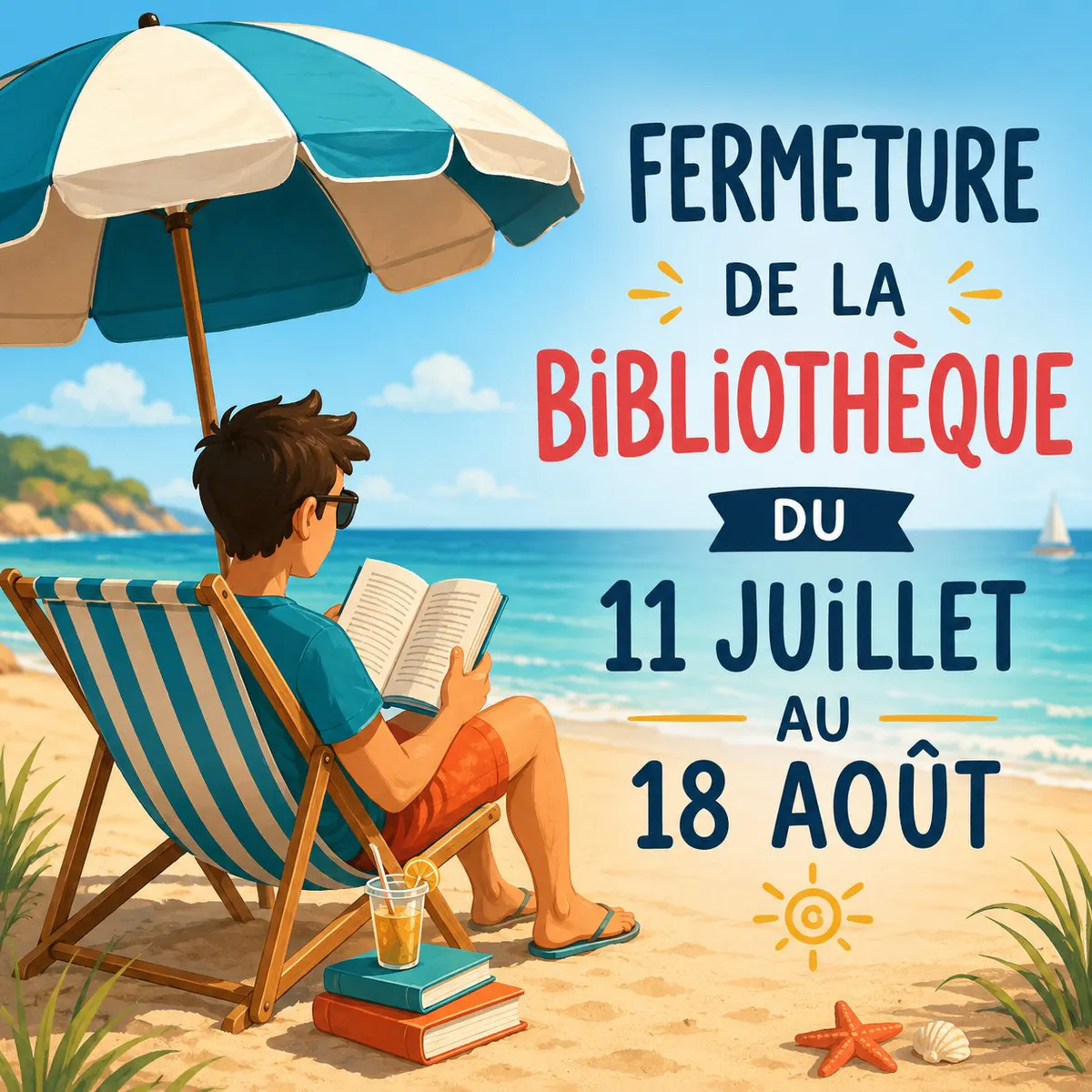 La bibliothèque de Chambon prend des vacances