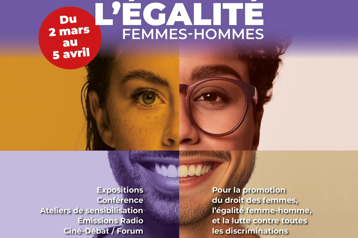 Un mois d’actions et de sensibilisation pour le mois de l’égalité Femmes-Hommes