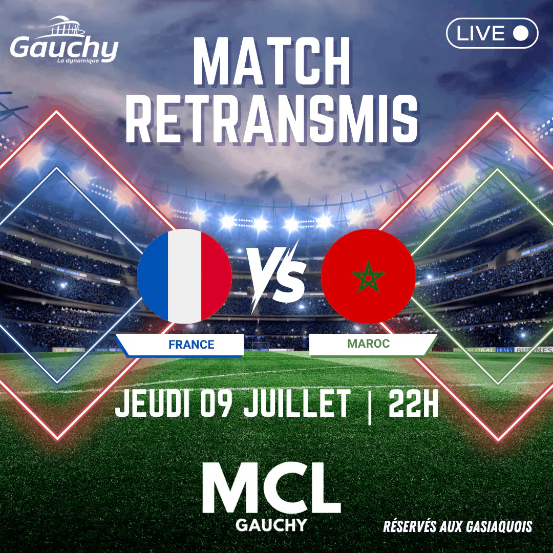 Quarts de finale &#8211; Match retransmis