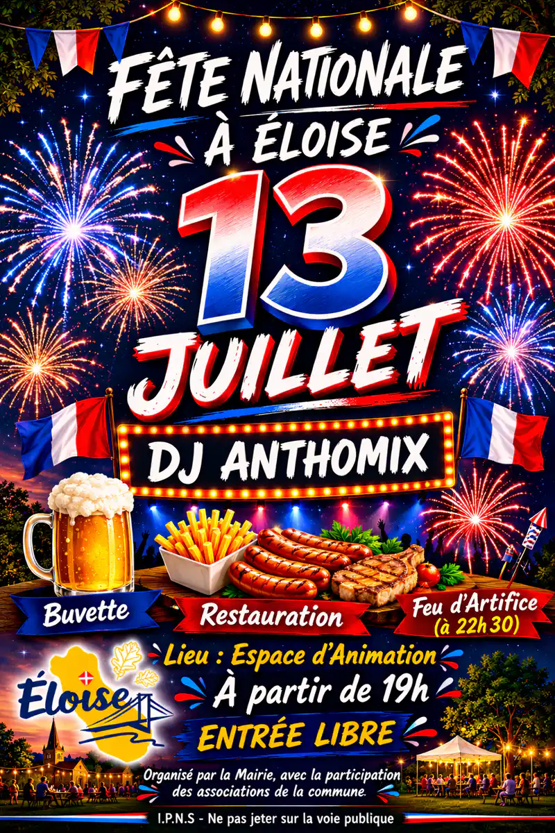 13 juillet | Fête nationale