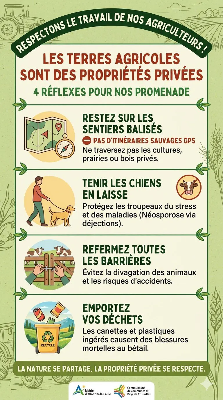Ensemble, protégeons le travail de nos agriculteurs !