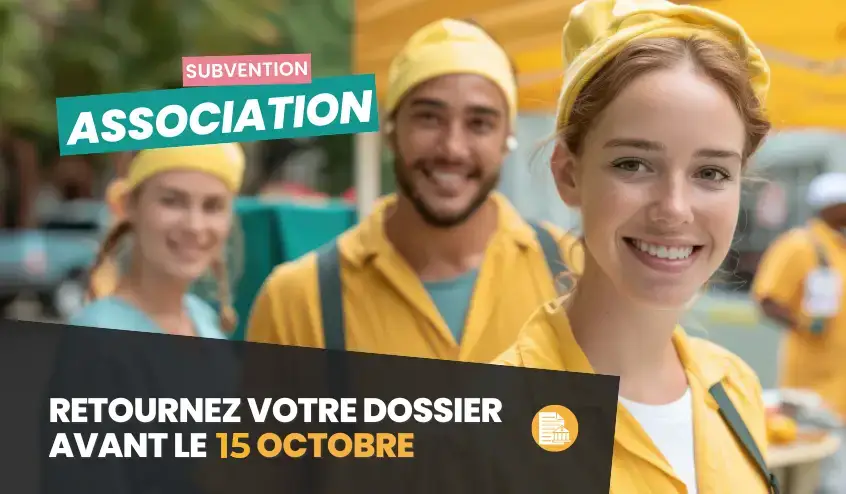 Associations : demandez votre subvention pour 2027