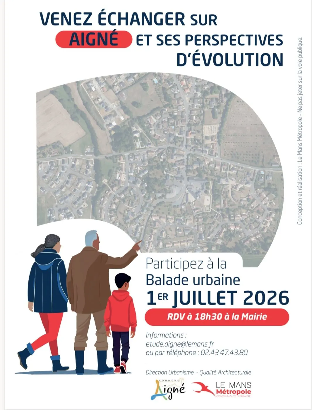 Balade urbaine centre bourg mercredi