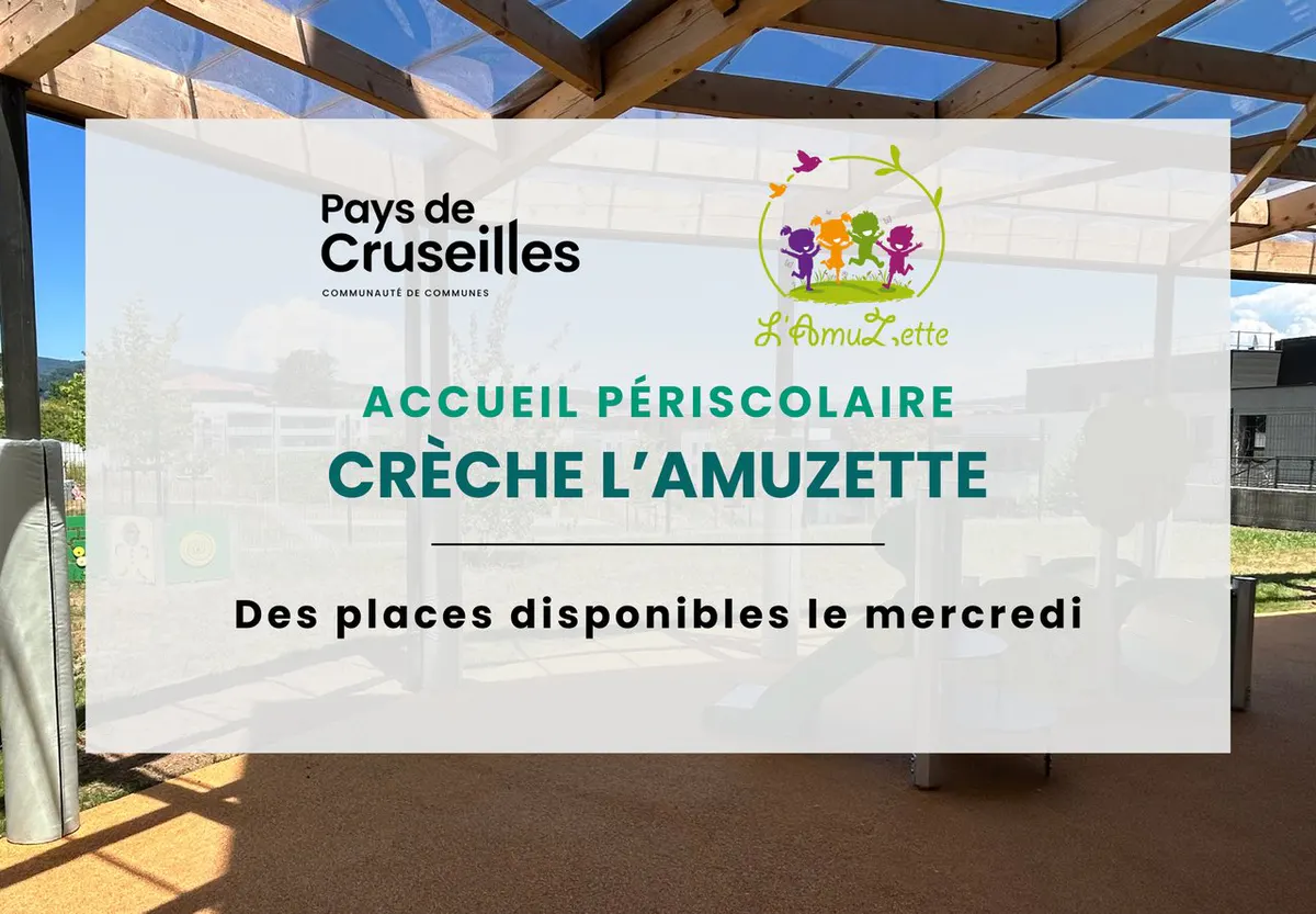 Accueil périscolaire à l’Amuzette : des places disponibles le mercredi