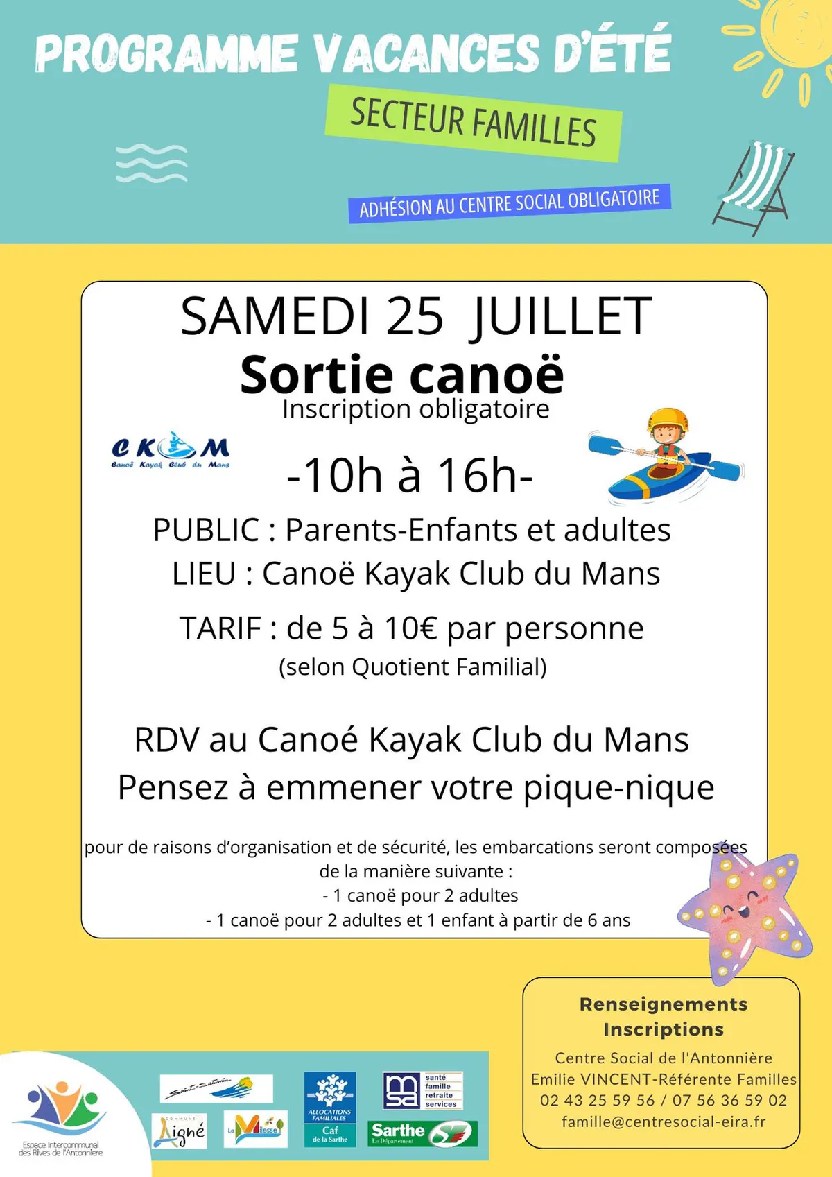 SORTIE CANOE