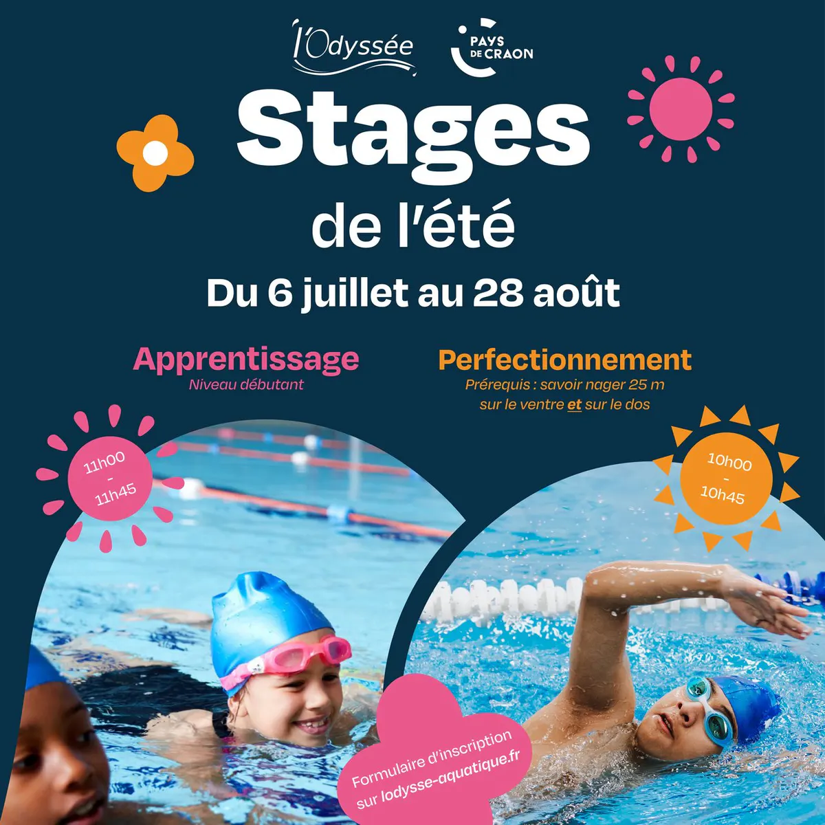 Stages apprentissage et perfectionnement à l'Odyssée