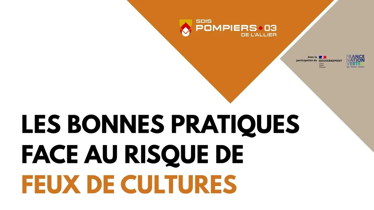 Bonnes pratiques face au risque de feux de cultures