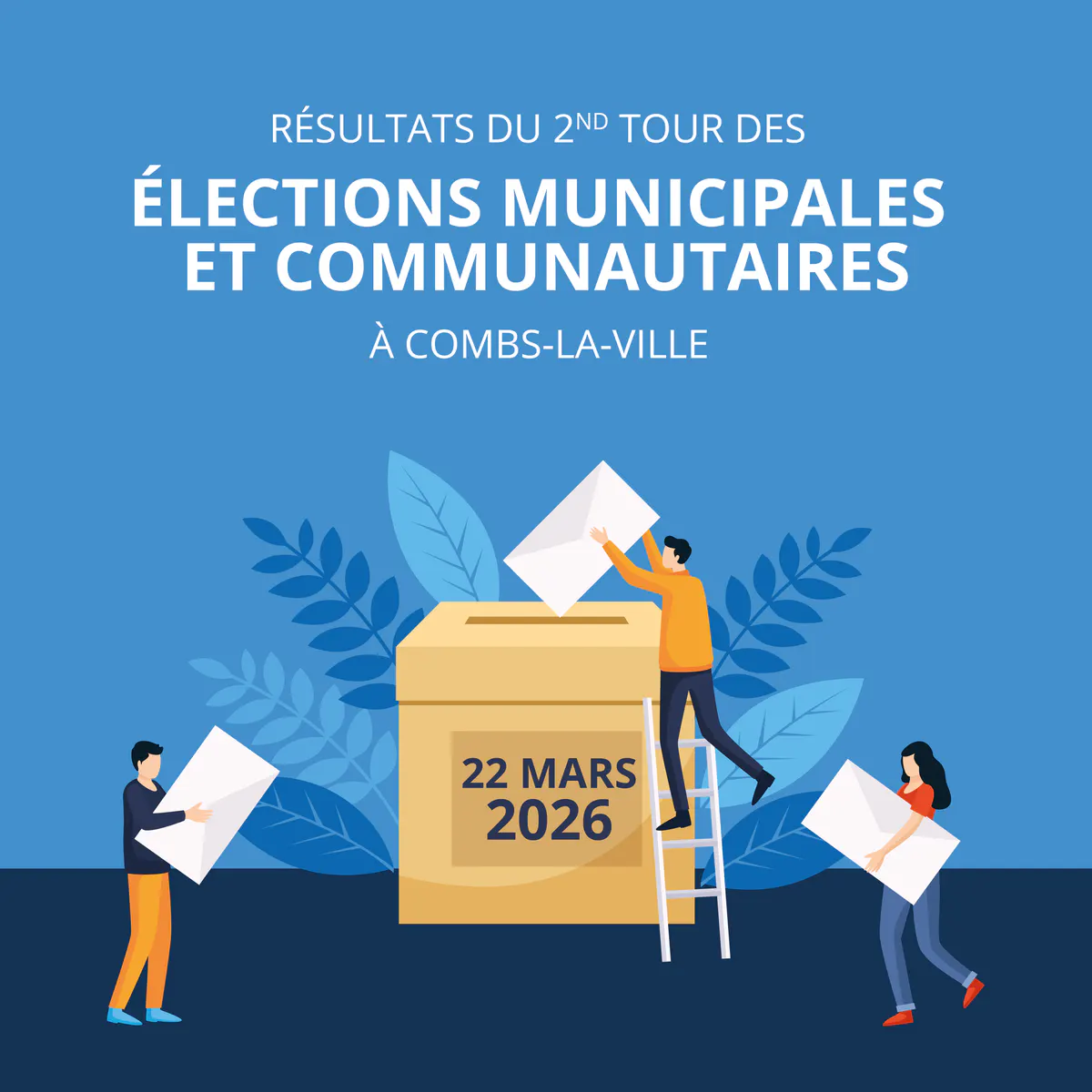 Résultats des élections municipales 2026