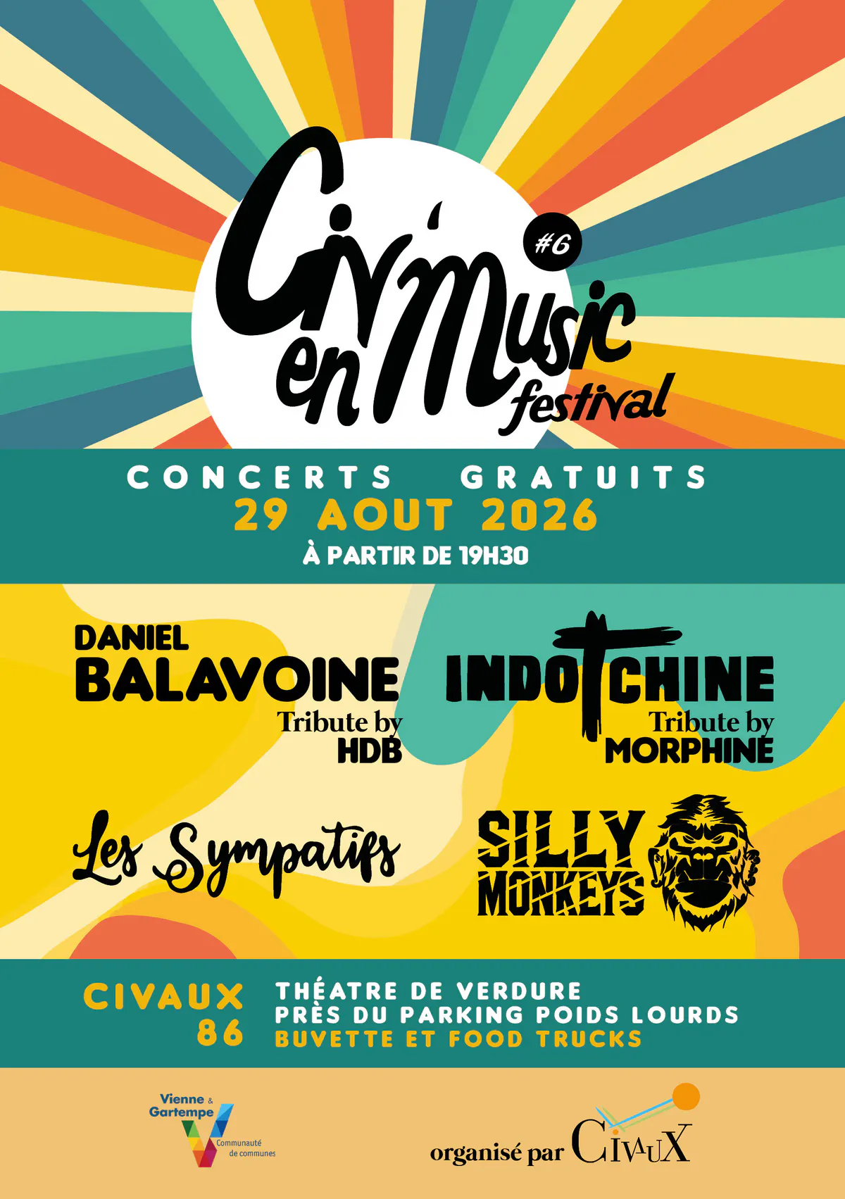 La 6ᵉ édition du Civ’en Music Festival