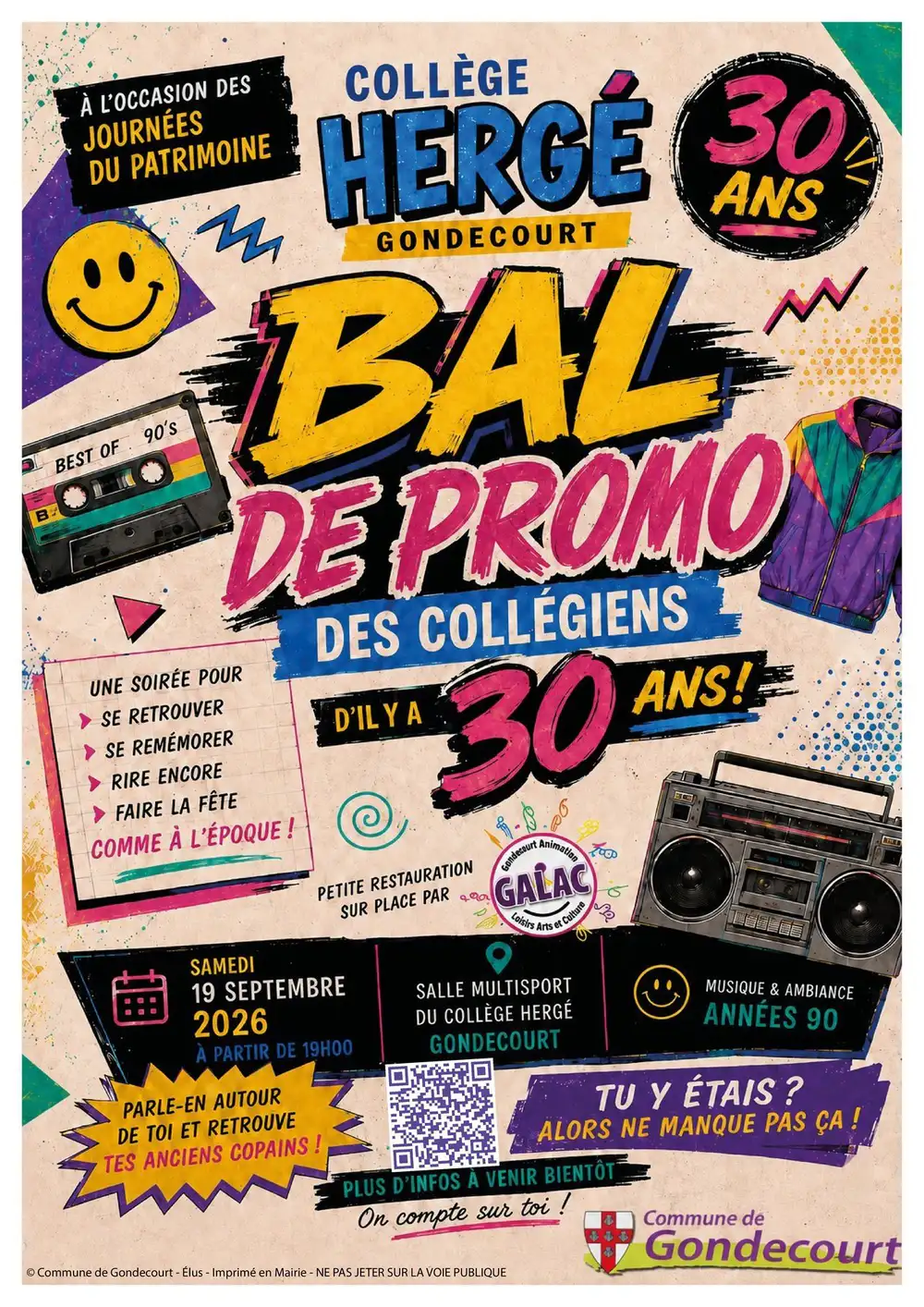 Bal de promo : inscrivez-vous !