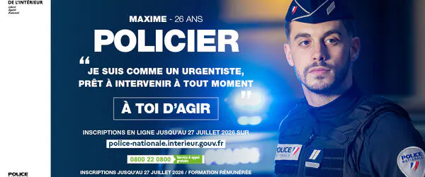 Inscription concours gardien de la paix