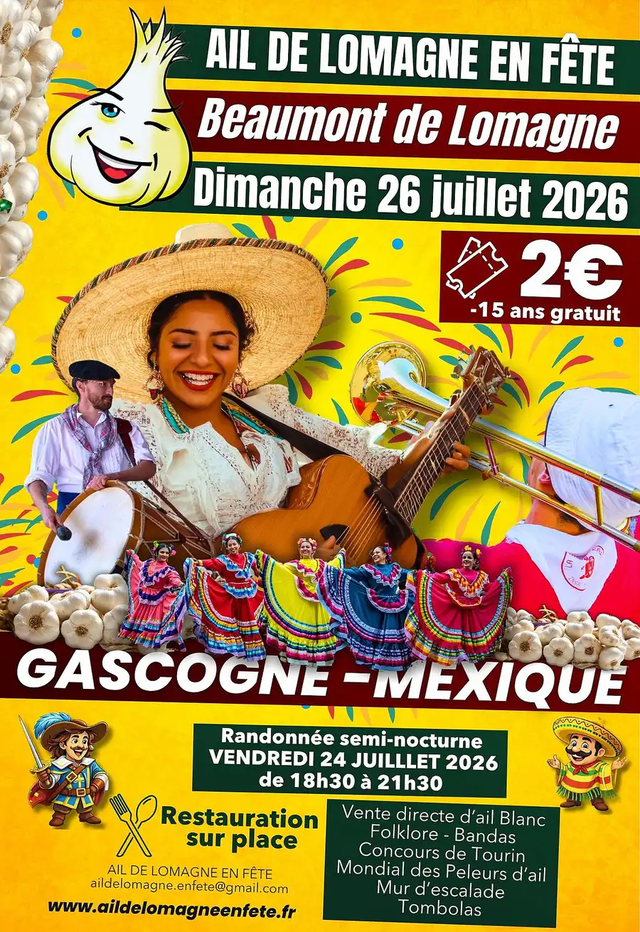 Beaumont de Lomagne fête l'ail