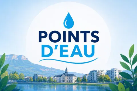 Canicule : Les points d'eau à Annemasse