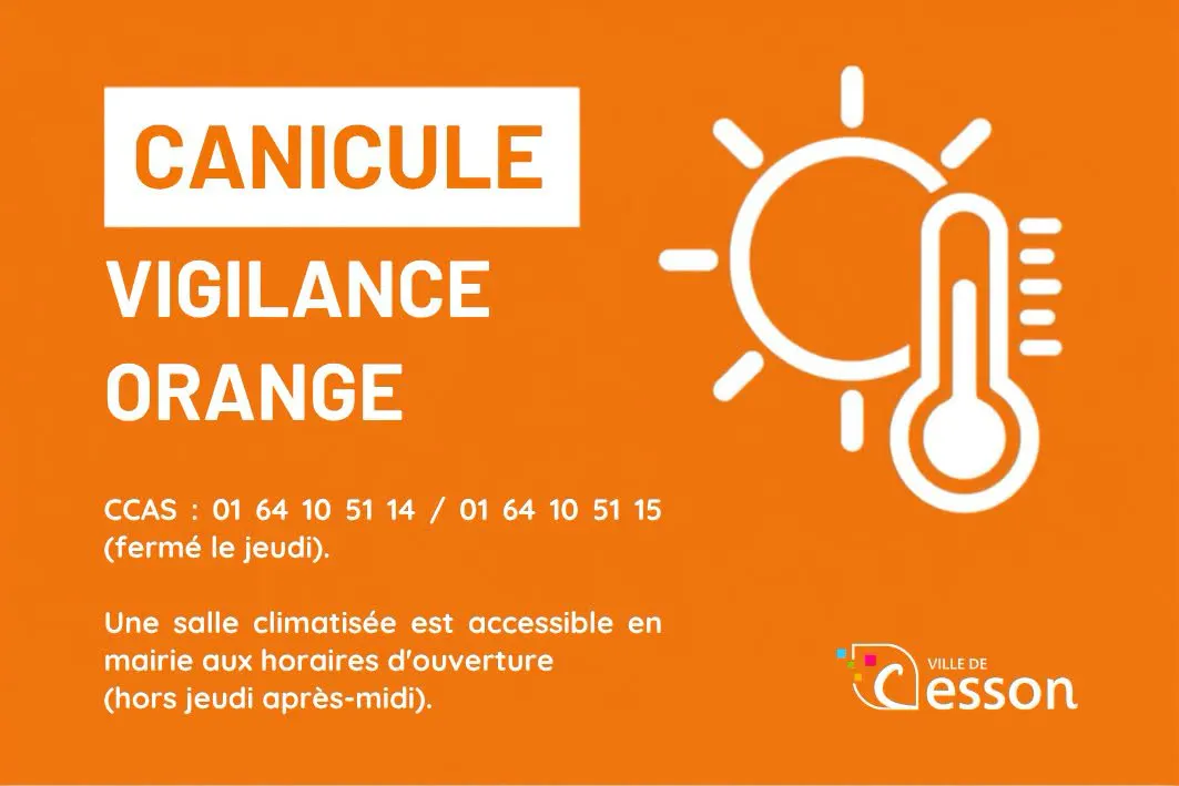 Canicule vigilance orange
