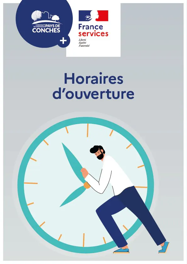 📢 HORAIRES EXCEPTIONNELS – FRANCE SERVICES