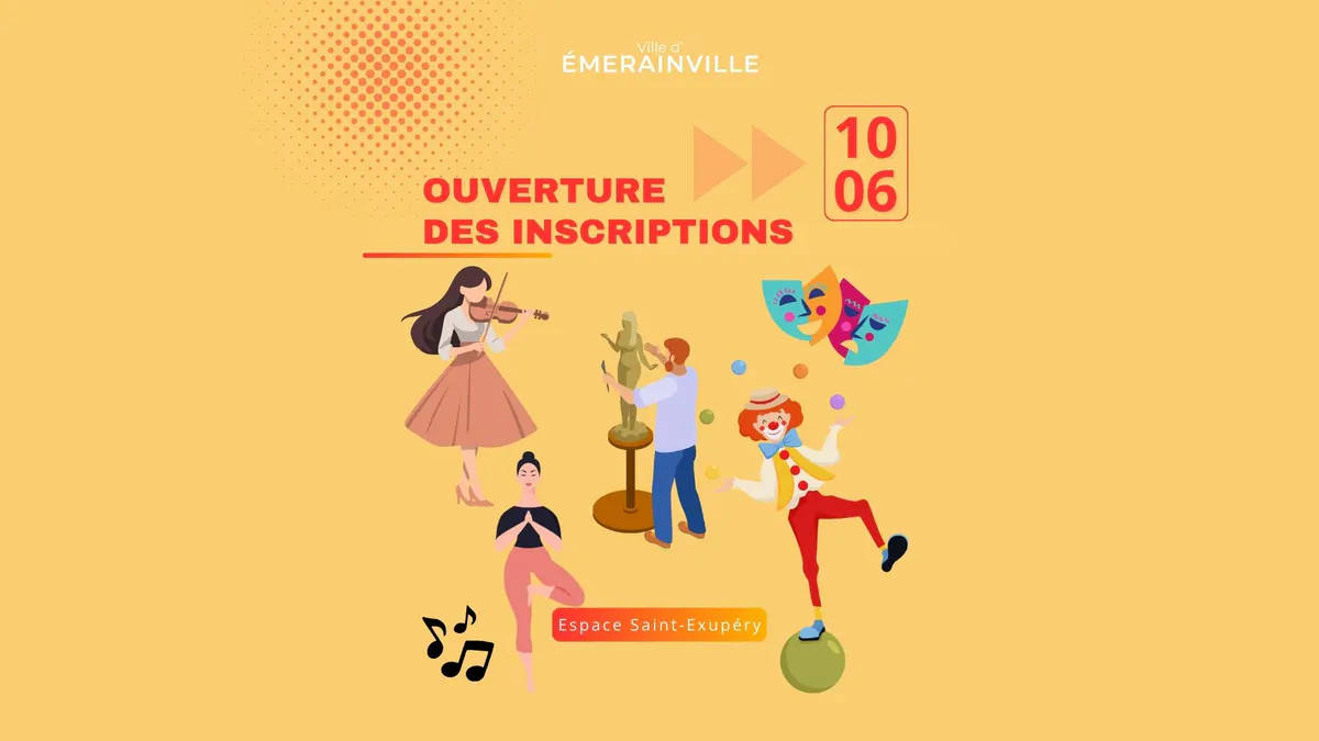 Les inscriptions aux activités sont ouvertes !