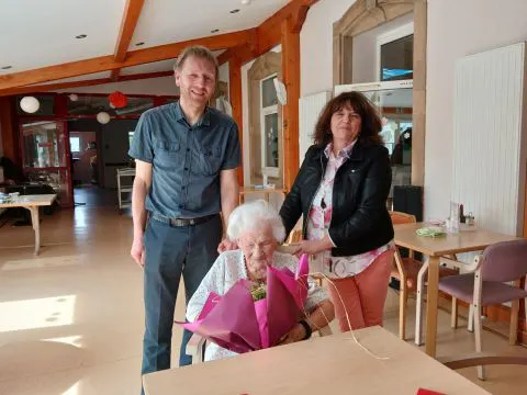 Bon anniversaire à Madame Gamber