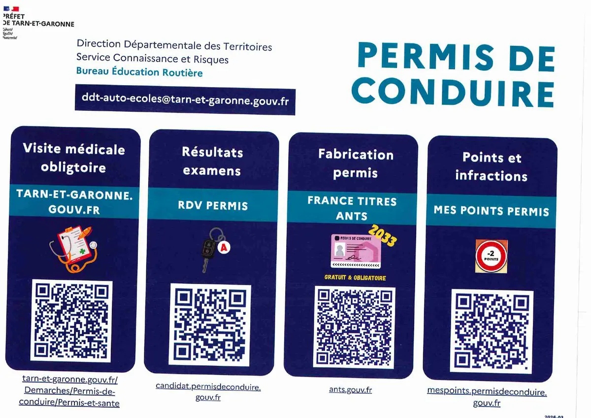 PERMIS DE CONDUIRE
